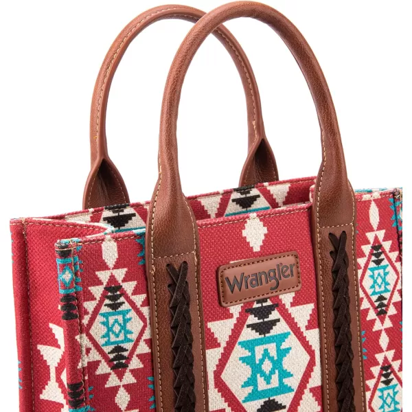 Wrangler Tote Bag for Women Aztec Top Handle Satchel Purse Boho Shoulder Handbags)