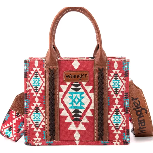 Wrangler Tote Bag for Women Aztec Top Handle Satchel Purse Boho Shoulder Handbags)