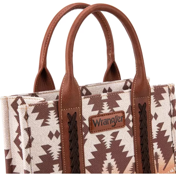 Wrangler Tote Bag for Women Aztec Top Handle Satchel Purse Boho Shoulder Handbags)