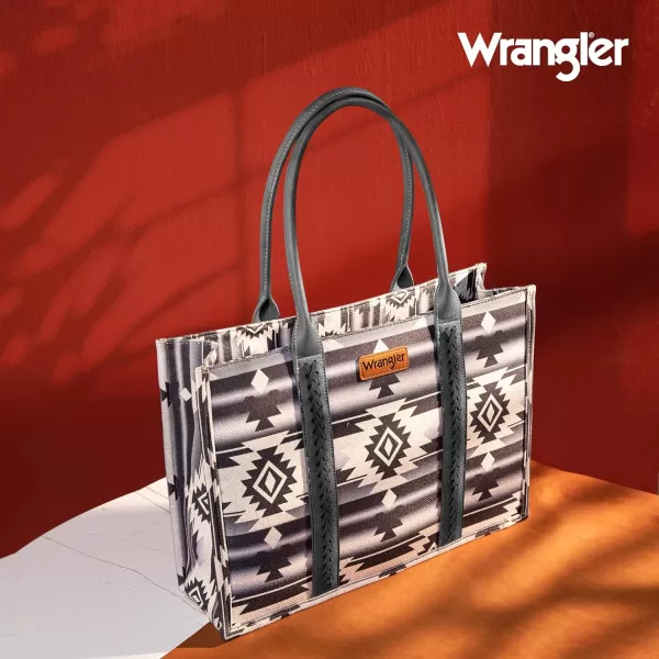 Wrangler Tote Bag for Women Aztec Top Handle Satchel Purse Boho Shoulder Handbags