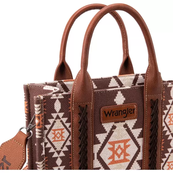 Wrangler Tote Bag for Women Aztec Top Handle Satchel Purse Boho Shoulder Handbags)