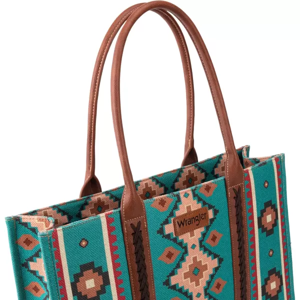 Wrangler Tote Bag for Women Aztec Top Handle Satchel Purse Boho Shoulder Handbags