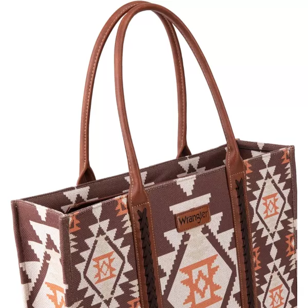 Wrangler Tote Bag for Women Aztec Top Handle Satchel Purse Boho Shoulder Handbags