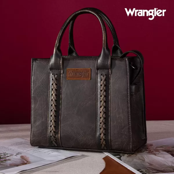 Wrangler Tote Bags for Women Designer Crossbody Purses Top-handle Handbags with Strap