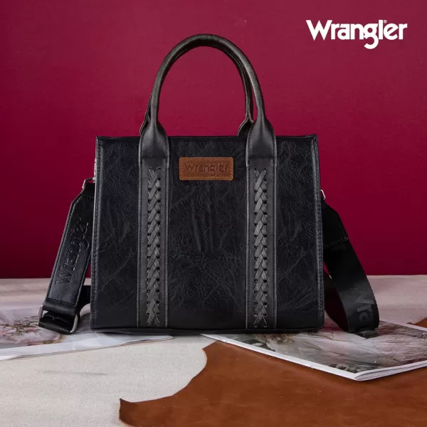 Wrangler Tote Bags for Women Designer Crossbody Purses Top-handle Handbags with Strap