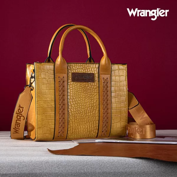 Wrangler Tote Bags for Women Designer Crossbody Purses Top-handle Handbags with Strap