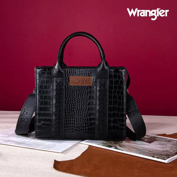 Wrangler Tote Bags for Women Designer Crossbody Purses Top-handle Handbags with Strap