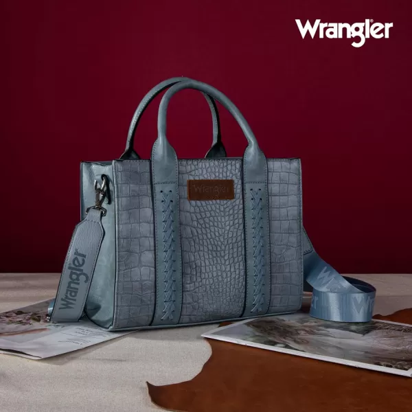 Wrangler Tote Bags for Women Designer Crossbody Purses Top-handle Handbags with Strap