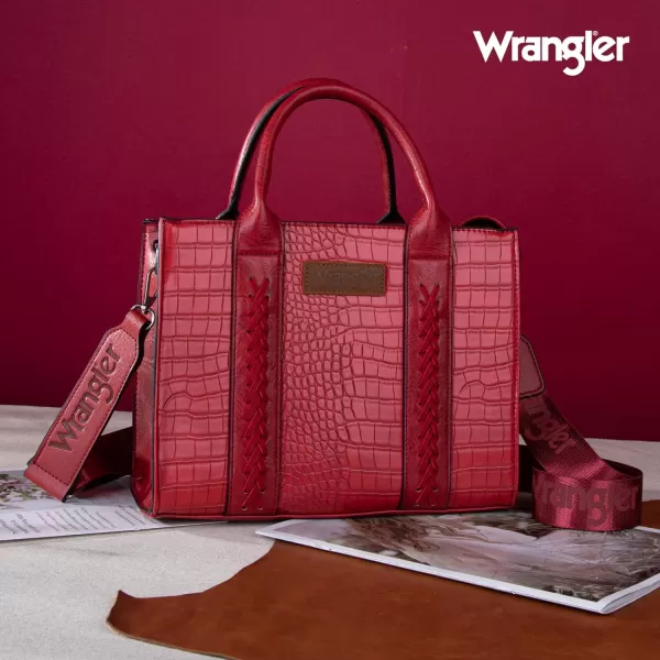 Wrangler Tote Bags for Women Designer Crossbody Purses Top-handle Handbags with Strap