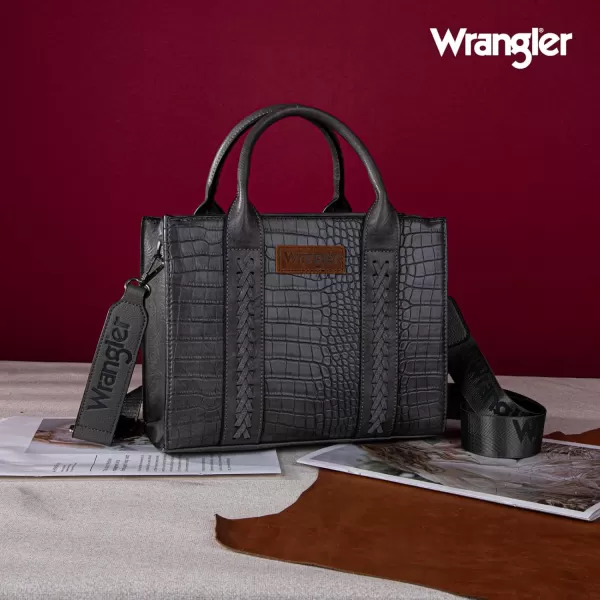 Wrangler Tote Bags for Women Designer Crossbody Purses Top-handle Handbags with Strap