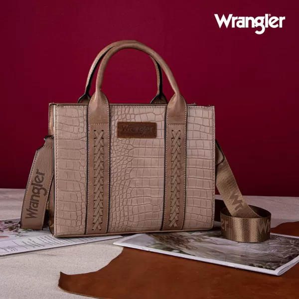 Wrangler Tote Bags for Women Designer Crossbody Purses Top-handle Handbags with Strap