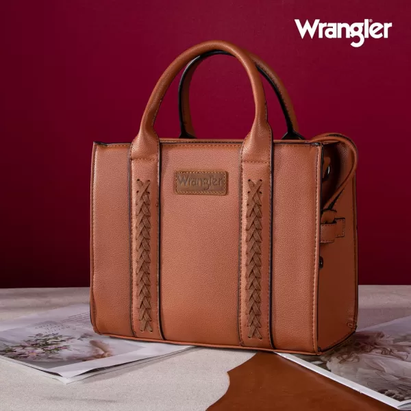 Wrangler Tote Bags for Women Designer Crossbody Purses Top-handle Handbags with Strap