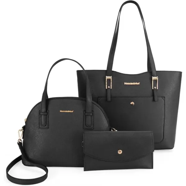 Montana West 3PCS Purses for Women Tote Purse and Wallet Set Shoulder Satchel Bags