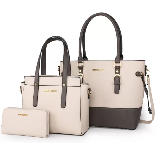 Montana West 3PCS Purses for Women Tote Purse and Wallet Set Shoulder Satchel Bags