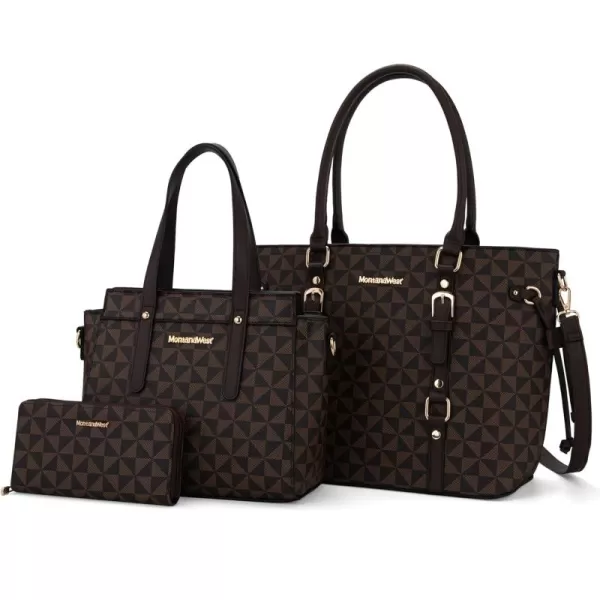 Montana West 3PCS Purses for Women Tote Purse and Wallet Set Shoulder Satchel Bags