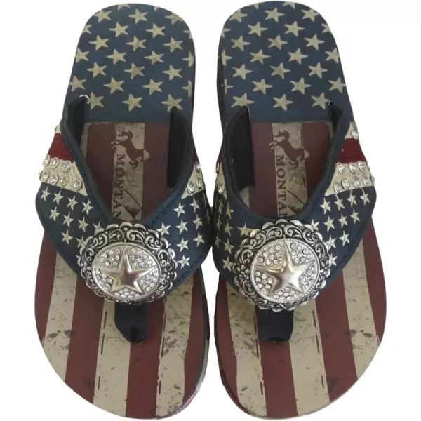 Montana West Flip Flops for women Wedge Flip Flops Western Wedge Sandals Bling Flip Flops Beach Sandals