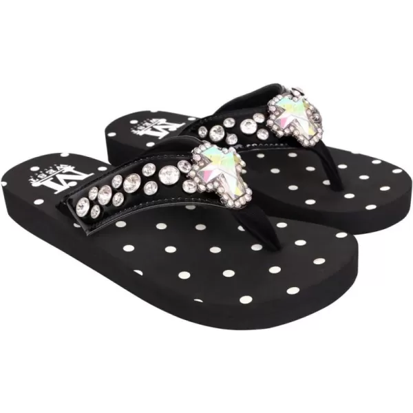 Montana West Flip Flops for women Wedge Flip Flops Western Wedge Sandals Bling Flip Flops Beach Sandals