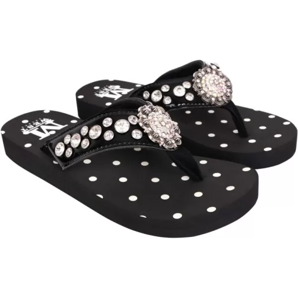 Montana West Flip Flops for women Wedge Flip Flops Western Wedge Sandals Bling Flip Flops Beach Sandals