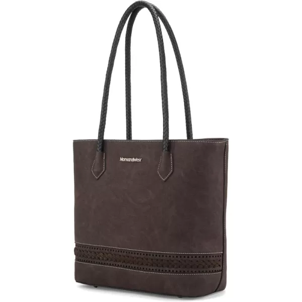 Montana West Large Tote Bags for Women Woven Purses and Handbags with Zipper