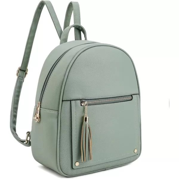 Montana West Small Backpack Purse for Women Anti Theft Backpack with Secured Zipper &amp; Tassel