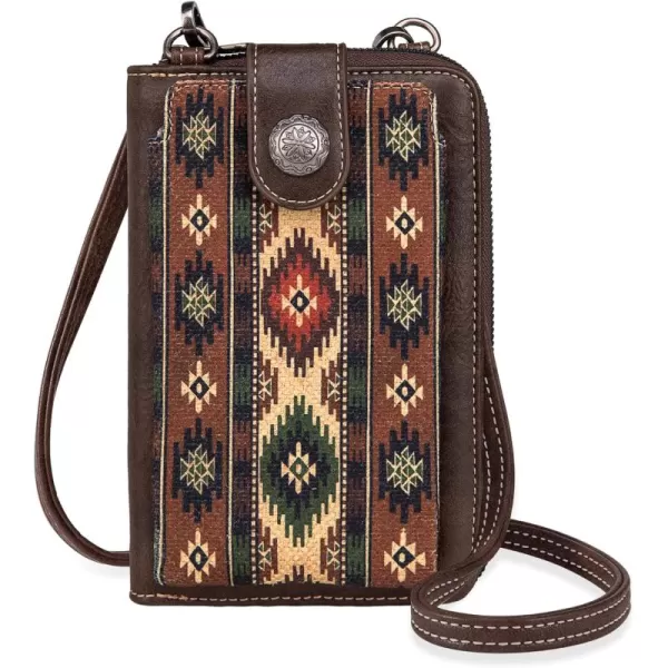 Montana West Western Small Crossbody Cell Phone Purses for Women CellPhone Wallet Bag