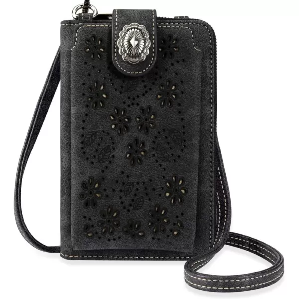 Montana West Western Small Crossbody Cell Phone Purses for Women CellPhone Wallet Bag