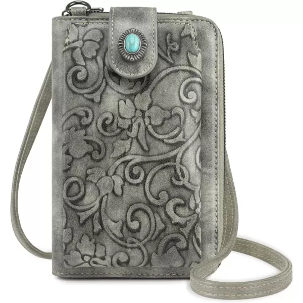 Montana West Western Small Crossbody Cell Phone Purses for Women CellPhone Wallet Bag