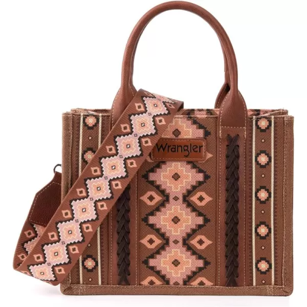 Wrangler Tote Bag for Women Aztec Top Handle Satchel Purse Boho Shoulder Handbags)