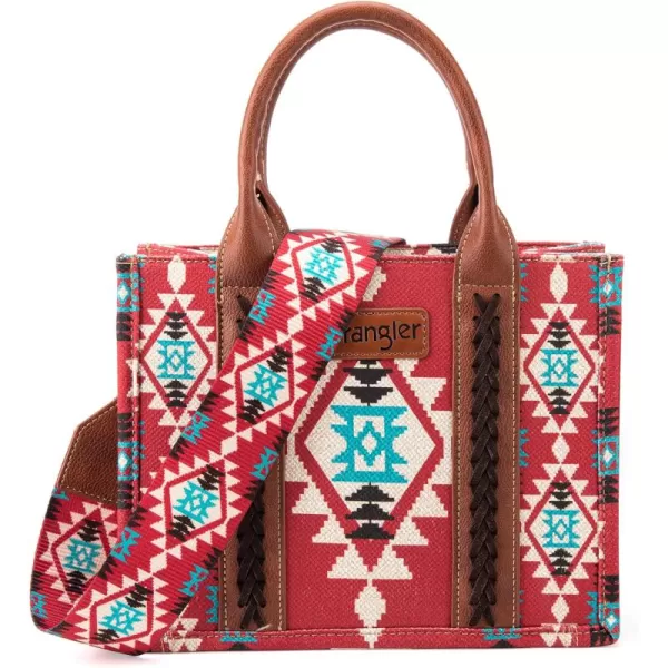 Wrangler Tote Bag for Women Aztec Top Handle Satchel Purse Boho Shoulder Handbags)