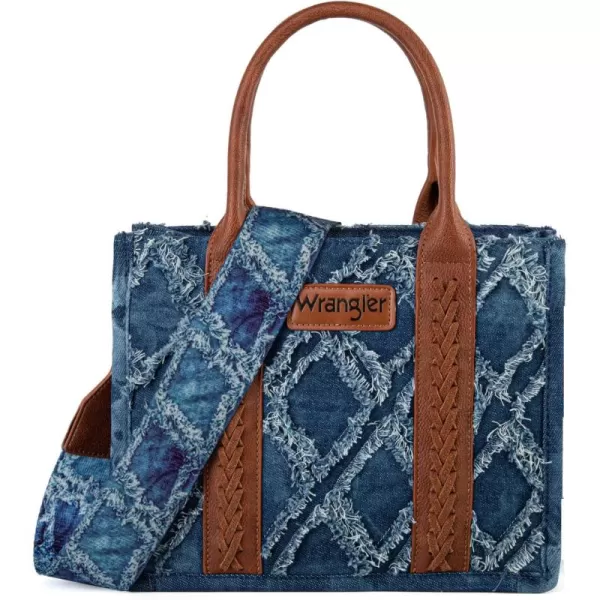 Wrangler Tote Bag for Women Aztec Top Handle Satchel Purse Boho Shoulder Handbags)