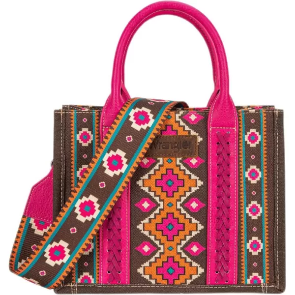 Wrangler Tote Bag for Women Aztec Top Handle Satchel Purse Boho Shoulder Handbags)