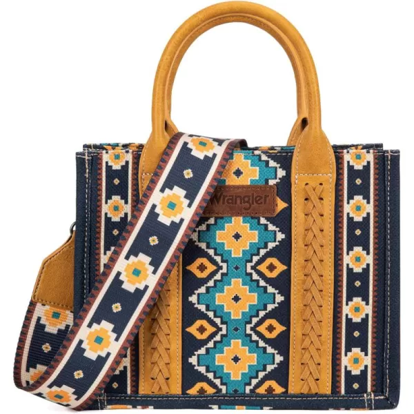 Wrangler Tote Bag for Women Aztec Top Handle Satchel Purse Boho Shoulder Handbags)