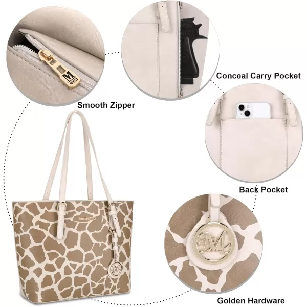 Montana West 3pcs Handbag Set Leopard Print Tote Bag for Women