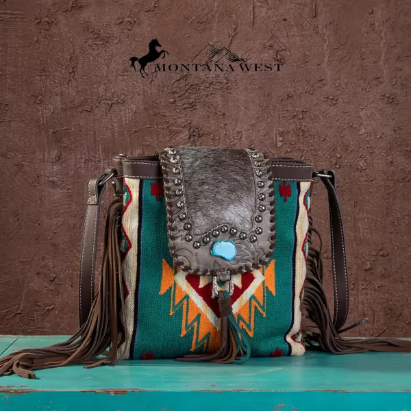 Montana West Aztec Tapestry Collection Tote Bag Western Shoulder Handbag and Crossbody Purse for Women