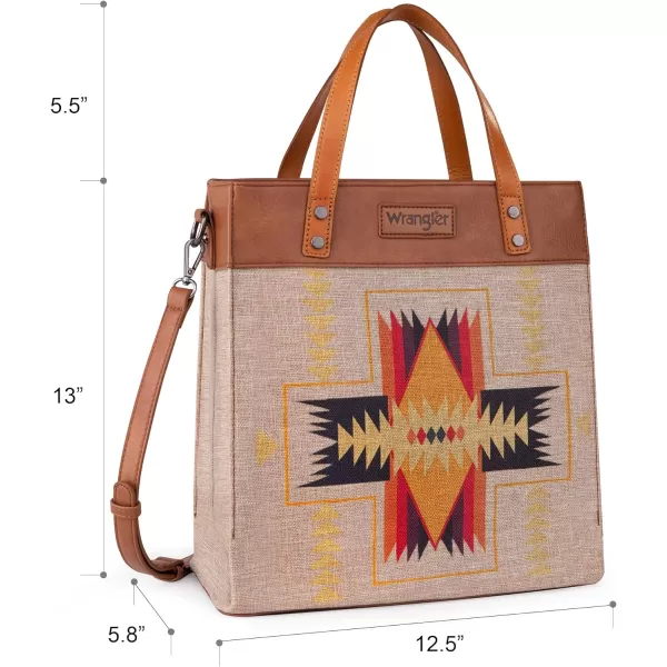 Montana West Aztec Tapestry Collection Tote Bag Western Shoulder Handbag and Crossbody Purse for Women