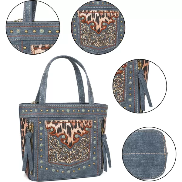 Montana West Aztec Tapestry Collection Tote Bag Western Shoulder Handbag and Crossbody Purse for Women