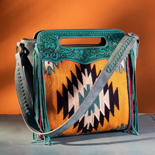 Montana West Aztec Tapestry Collection Tote Bag Western Shoulder Handbag and Crossbody Purse for Women