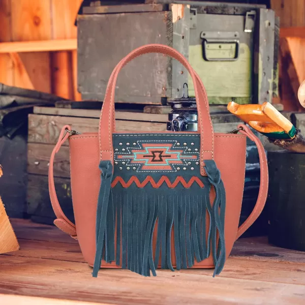 Montana West Aztec Tapestry Collection Tote Bag Western Shoulder Handbag and Crossbody Purse for Women