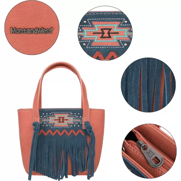 Montana West Aztec Tapestry Collection Tote Bag Western Shoulder Handbag and Crossbody Purse for Women