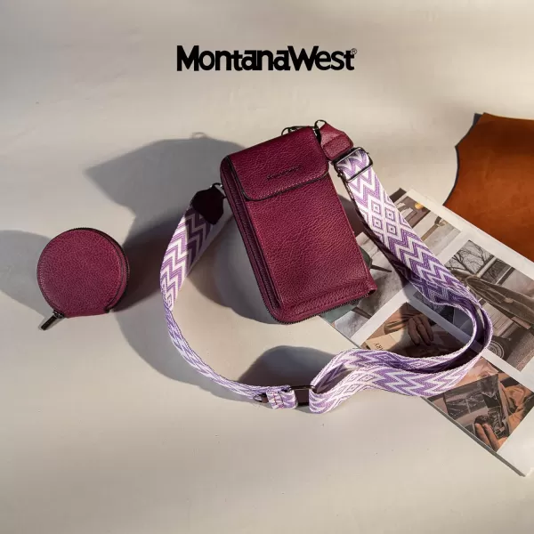 Montana West Cell Phone Purse Small Crossbody Bags for Women Cellphone Wallet Bag with RFID Blocking Credit Card Slots