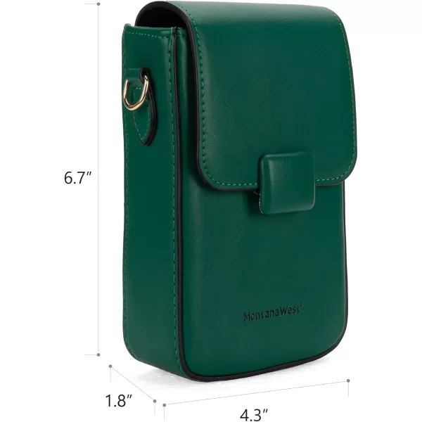 Montana West Cell Phone Purse Small Crossbody Bags for Women Cellphone Wallet Bag with RFID Blocking Credit Card Slots