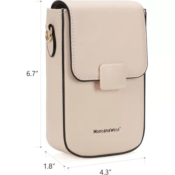 Montana West Cell Phone Purse Small Crossbody Bags for Women Cellphone Wallet Bag with RFID Blocking Credit Card Slots