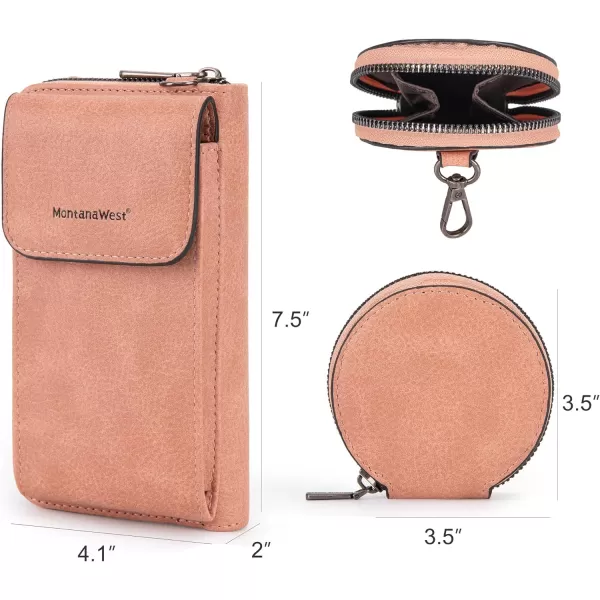 Montana West Cell Phone Purse Small Crossbody Bags for Women Cellphone Wallet Bag with RFID Blocking Credit Card Slots