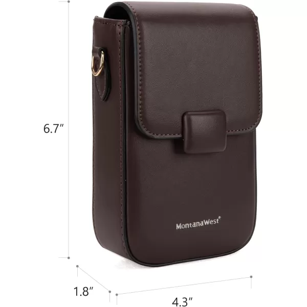 Montana West Cell Phone Purse Small Crossbody Bags for Women Cellphone Wallet Bag with RFID Blocking Credit Card Slots