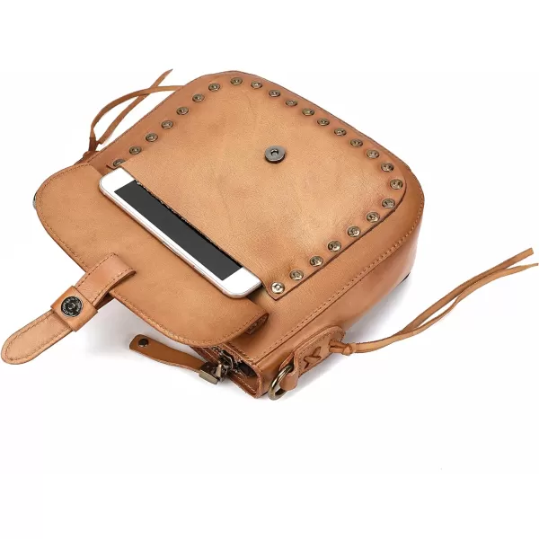 Montana West Crossbody Bags for Women Genuine Leather Cell Phone Purse Wallet Lightweight Shoulder Bag Travel Purse