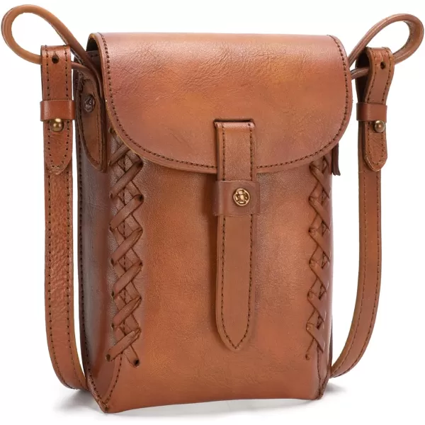 Montana West Crossbody Bags for Women Genuine Leather Cell Phone Purse Wallet Lightweight Shoulder Bag Travel Purse