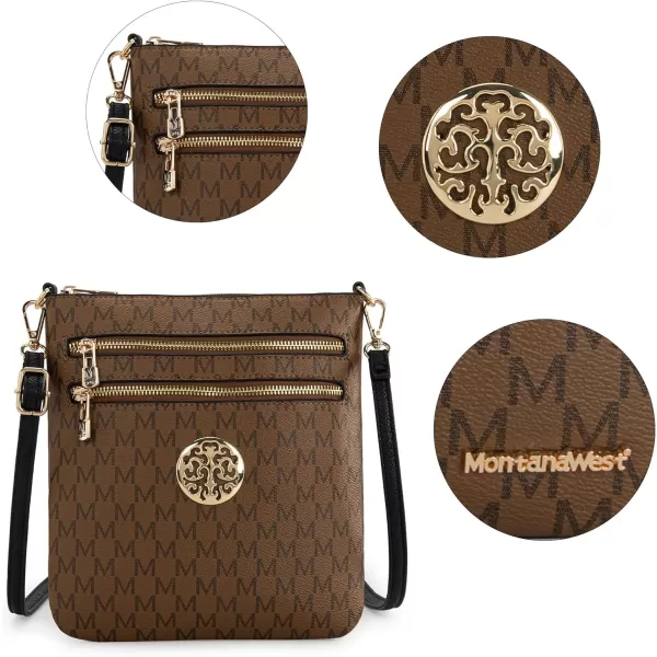 Montana West Crossbody Bags for Women Multi Pocket Cross Body Bag Purses with Adjustable Strap