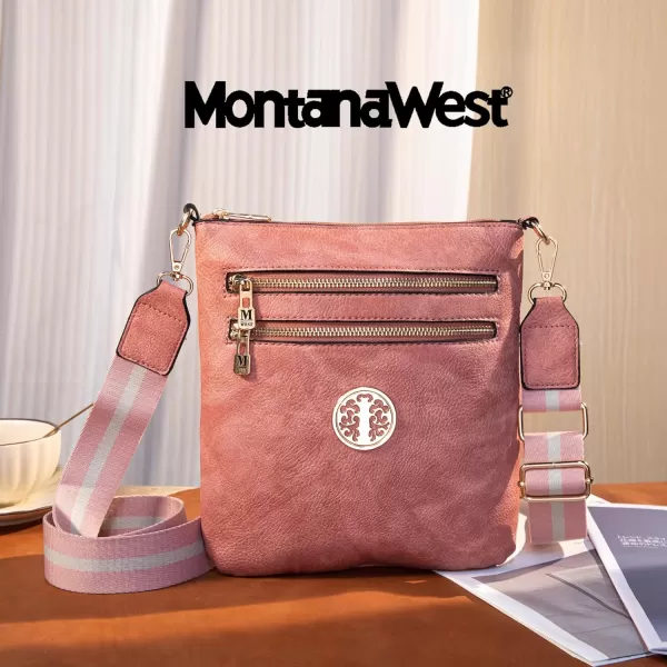 Montana West Crossbody Bags for Women Multi Pocket Cross Body Bag Purses with Adjustable Strap