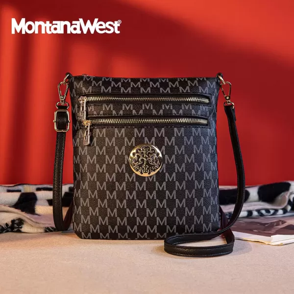 Montana West Crossbody Bags for Women Multi Pocket Cross Body Bag Purses with Adjustable Strap