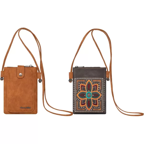 Montana West Crossbody Phone Purse for Women Western Designer Handbag with Strap